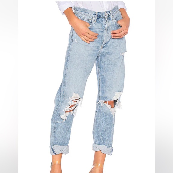 Agolde Denim - AGOLDE 90’s Mid Rise Loose Fit in Fall Out